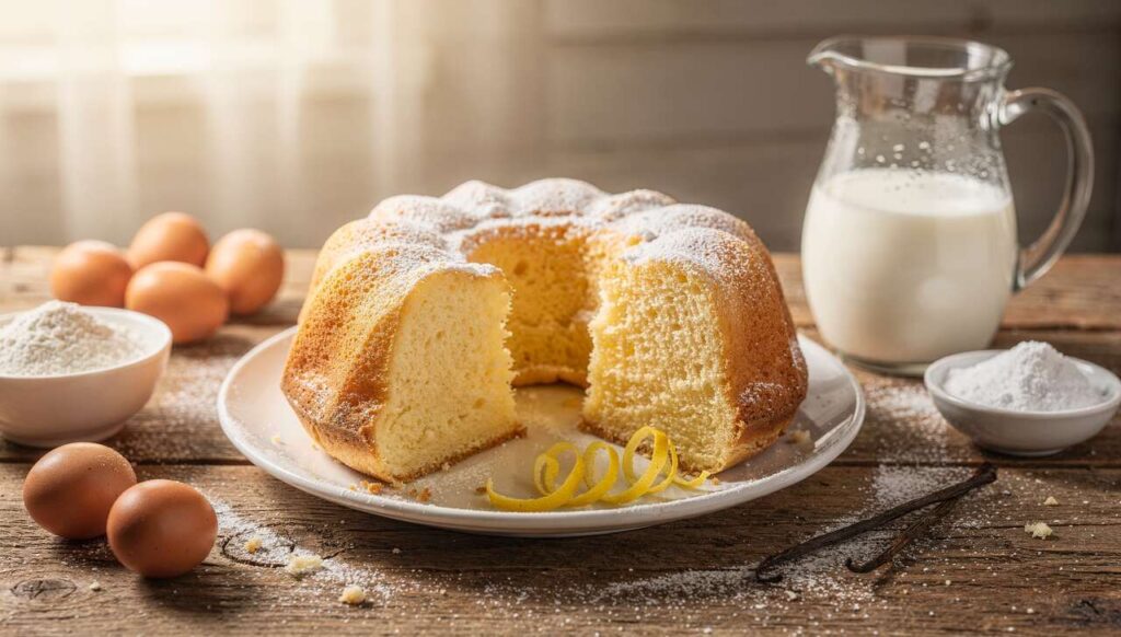 Ciambella alla panna montata: il segreto per un dolce alto e leggero come una nuvola