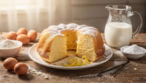 Ciambella alla panna montata: il segreto per un dolce alto e leggero come una nuvola