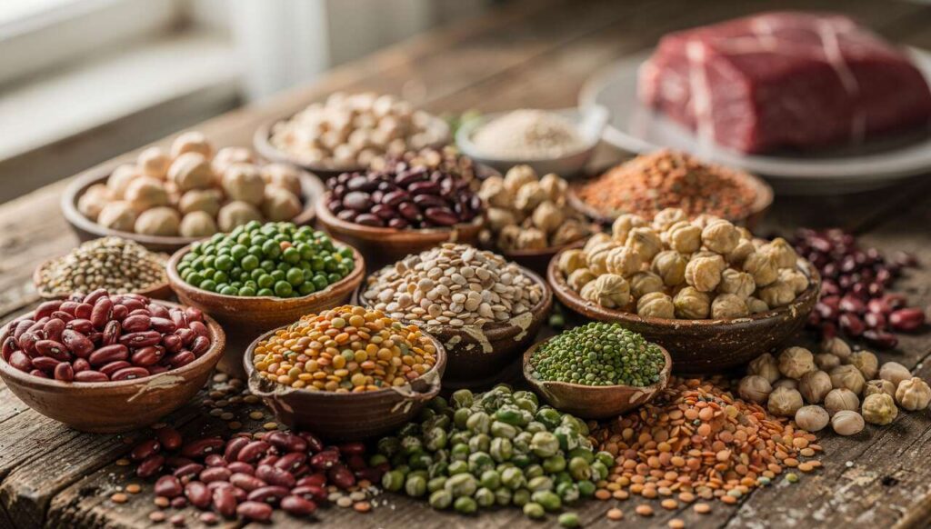 Benefici per la Salute di Mangiare più Legumi e Ridurre la Carne Rossa